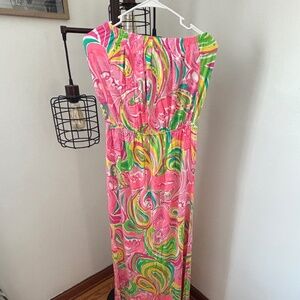 Lilly Pulitzer strapless dress